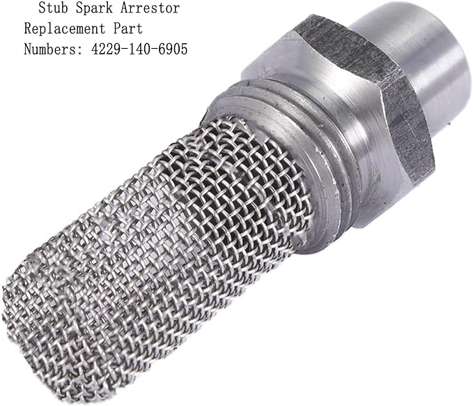 Compatible with 4229-140-6905 Stub Spark Arrestor with 4229 120 1800 Air Filter Tune Up Kit for STIHL BG45 BR45C BG46 BG55 BG56 BG65 BG85 BG86 BR45C SH55 SH85 SH56 Leaf Blower Parts
