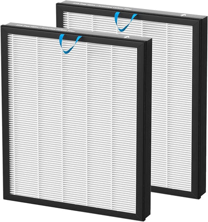Vital 100S-P Replacement Filter Compatible with LEVOIT Vital 100S and Vital 100S-P Air Purifier, 3-in-1 H13 Grade True HEPA, High-Efficiency Activated Carbon Filter, Vital 100S-RF, 2 Pack White