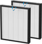 Vital 100S-P Replacement Filter Compatible with LEVOIT Vital 100S and Vital 100S-P Air Purifier, 3-in-1 H13 Grade True HEPA, High-Efficiency Activated Carbon Filter, Vital 100S-RF, 2 Pack White