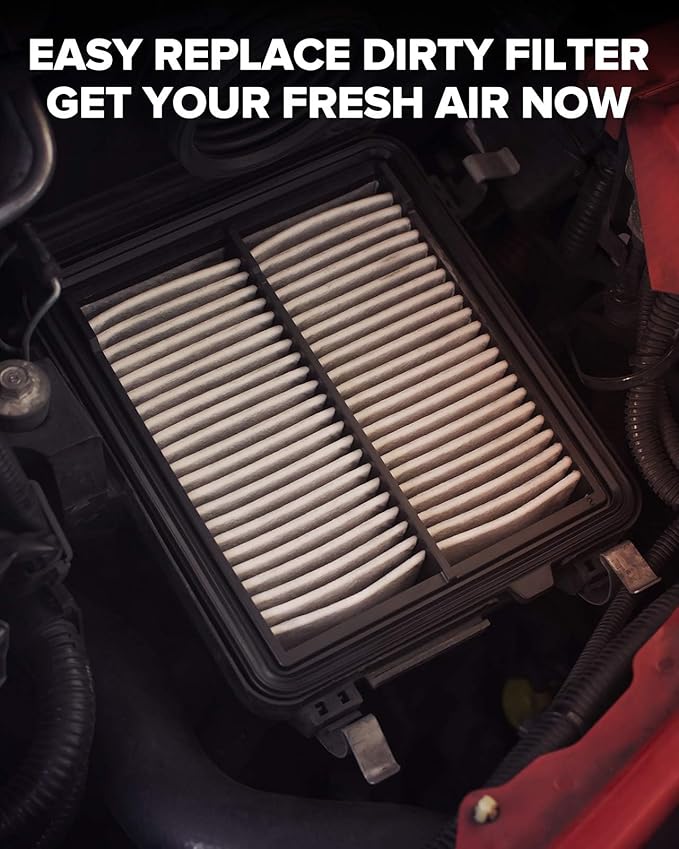 PHILTOP Engine Air Filter, Compatible with CA11476 Honda Accord 2013-2016 2.4L, Acura TLX 2015-2020 2.4L, Improve Engine Performance Car Accessories