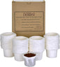 Delibru K Cup Disposable Paper Filters 300 Pack Fits With All Reusable Coffee Pods - Compostable and Disposable Coffee Filters for Keurig Single Cup