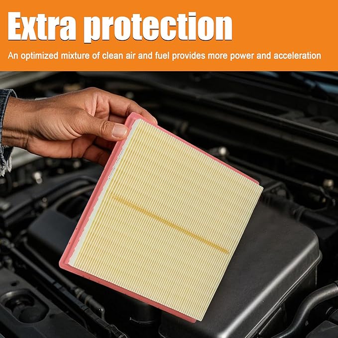 Engine Air Filter 16546-AA16A Compatible with Subaru Forester 2019-2022, Outback 2020-2022, Impreza 2017-2022, Crosstrek 2018-2022, Legacy, Ascent, WRX, Flexible Panel