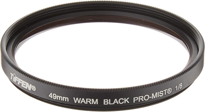 Tiffen 49WBPM18 49mm Warm Black Pro-Mist 1/8 Filter