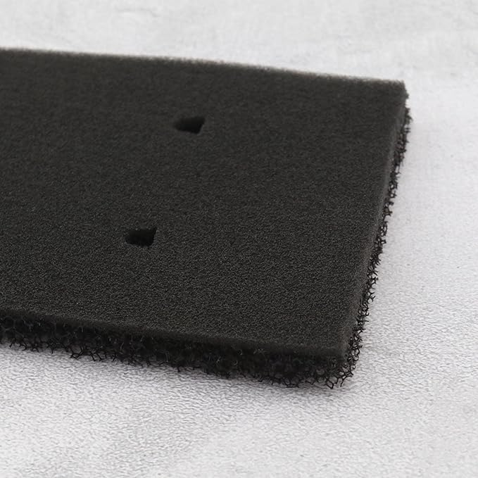 The Lord of the Tools 2Pcs Foam Sponge Filters Replacement 481010716911 8015250474909 Compatible with Whirlpool Filters Heat Pump Dryer Filter 230x115x 14mm