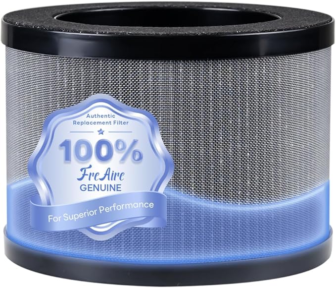 FreAire H13 HEPA Filter, H13 True HEPA Air Filter Replacement For Dust Smoke Pollen Dander Smell (Black)