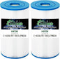 PWK30-EC Spa Filter Cartridge Replaces for Unicel C-6330, C-6430, Filbur FC-3915, CCP498, AK-5005, XLS-602, FC-3915M, Hot Springs 31489, 60307, 30 sq.ft Drop in Hot Tub Filter, 2 Pack