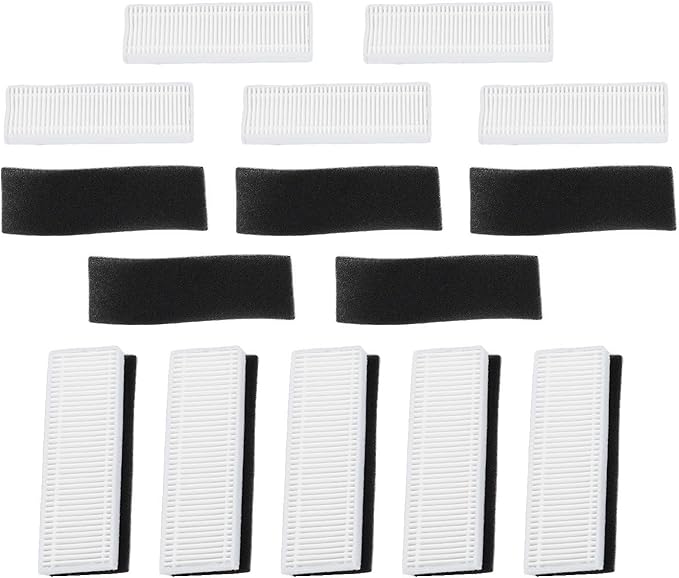 for Laresar Evol 3 Robot Vacuum Cleaner Washable Filter Reusable Dustproof Air Filter(10 PACK)