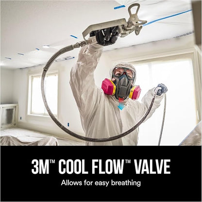 3M - 65023QLHA1-C Pro MultiPurpose Respirator with Quick Latch, Medium