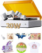 xTool M1 Ultra Laser Engraving Machine, 4-in-1 Craft Machine with 20W Laser Engraver, Inkjet Printing, Blade Cutting, Pen Drawing, Support Rotary Engraving on Tumblers - Basic Bundle