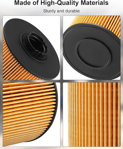 8982402800 Fuel Filter Kit Fit for MULTIQUIP DIS185SSI4F Selwood S 160 ECO 150 S Isuzu 4LE2T 4LE2X Engines Clark C 30 D 2003-2018, Replace 5200017727 36904 FF42193 SN25158 PF46057