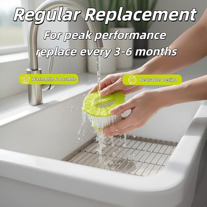 4-Pack Replacement Filter for Ryobi ONE+ 18V Handheld Vacuum | Fits Models PCL700/PCL704/PCL705 | Replaces Part # A32F05N A32HF00