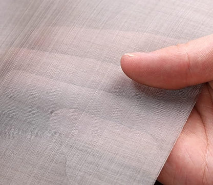 Stainless Steel Woven Wire Mesh Stainless Steel Wire Mesh 30 Mesh/150 Mesh Steel Woven Mesh Tear Resistant Filter Screen Sheet for Rodent Control Anti Mosquito Insect