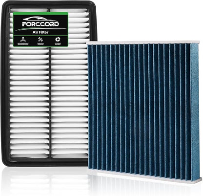 Cabin & Engine Air Filter Fit for Acura TLX 2021-2025 2026 L4 2.0L, Honda Odyssey V6 3.5L 2018-2025 2026 Activated Carbon Cabin Filter Replacement CF11182 CA12061 Car Accessories