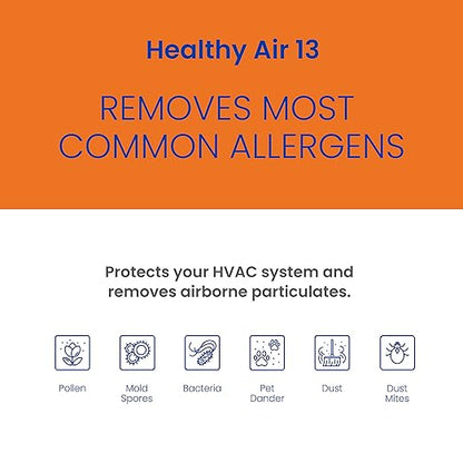AprilAire 213 Replacement Filter for AprilAire Whole House Air Purifiers - MERV 13, Healthy Home Allergy, 20x25x4 Air Filter (Pack of 4)