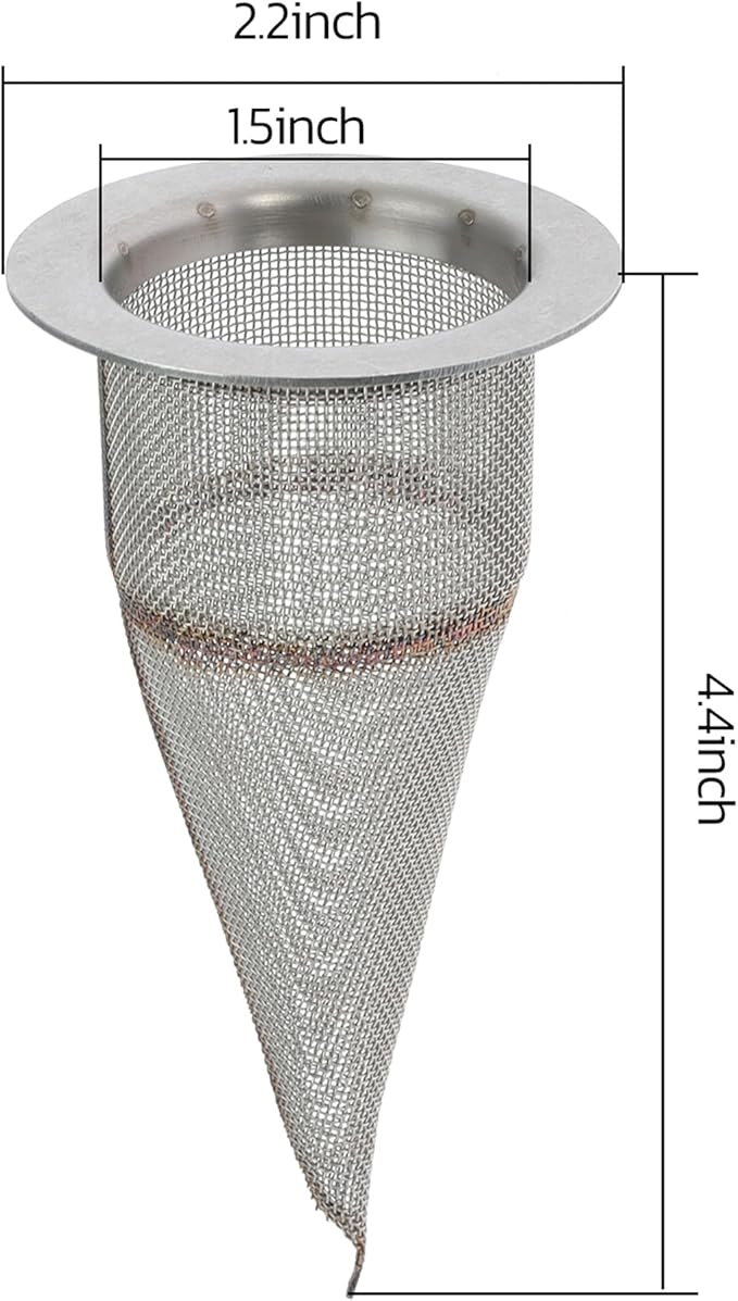 1.5" Exhaust Conical Stub Spark Arrestor for Honda CRF230 CRF450 CRF250L for Yamaha YZF426 TTR125 for Kawasaki KLX230 KLX230R KLX125 KX450F for FMF Powercore 4 for Can Am Outlander(Pack of 2)
