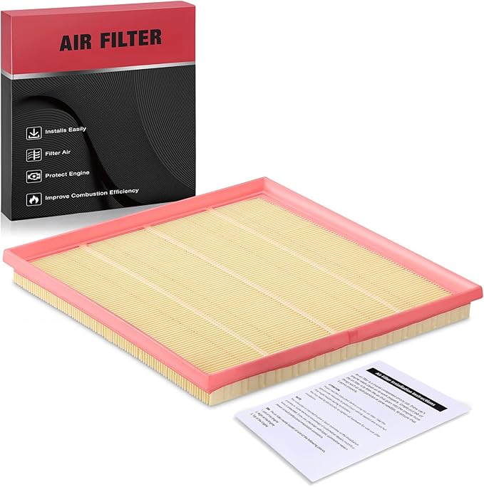 BDFHYK CA10867 Engine Air Filter Compatible with Cadillac SRX 2010-2016 & Saab 9-4X 2011, Replace# 15913344