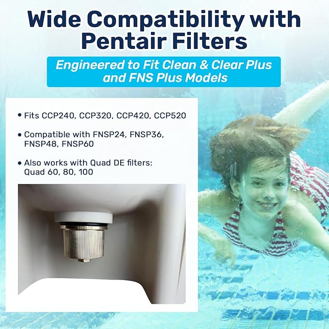 RV40401 X50 Durable Pro Grade Brass Drain Plug Cap Assembly | Compatible Replacement for 190030 | Essential Pool Maintenance Accessory - Upgrade Your Pool's Performance Now!
