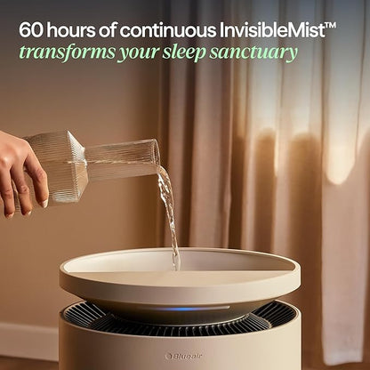 Blueair 2-in-1 Pro Air Purifier & Humidifier for Large Rooms, HEPASilent™ Removes 99.97% Allergens, Dust, Smoke, Up to 1,875 sq ft, Smart App, Skin-Hydration Mode, 360° InvisibleMist™