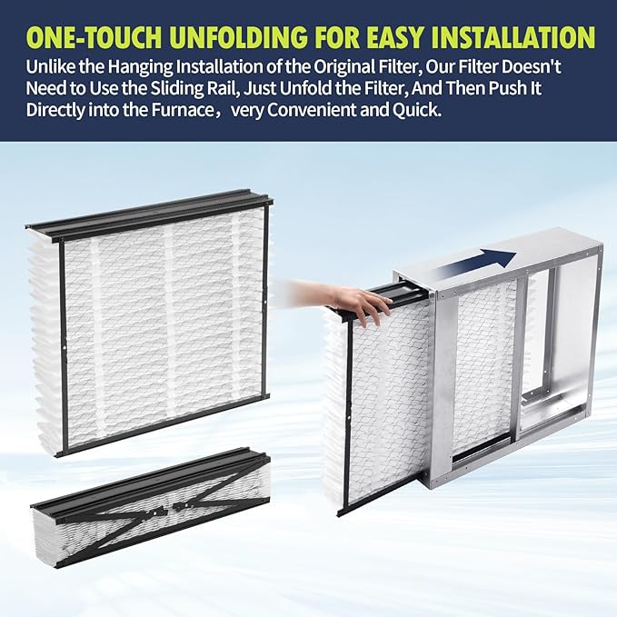 IYOUYA 3 Pack 213 Replacement Filter Compatible with AprilAire Whole House Air Purifiers 1210,1620,2210,2216,3210,4200,20x25x4, MERV-13 Furnace Filter