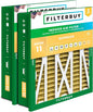Filterbuy 24x24x5 Air Filter MERV 11 Superior Pet & Allergy Defense (2-Pack), Electrostatic Pleated HVAC AC Furnace Filters Replacement for Honeywell Return Grille (Actual Size: 22.38 x 22.38 x 4.38)