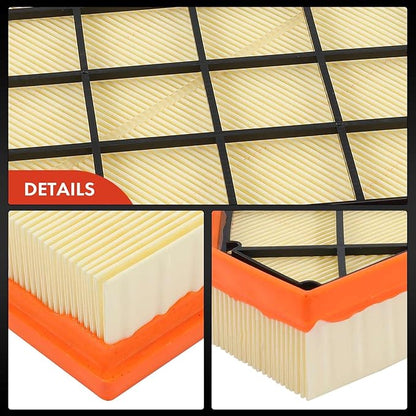 A-Premium Front Engine Air Filter Compatible with Cadillac ATS, CTS & Chevrolet Camaro, 2013-2023, 2.0L 2.5L 3.6L, Flexible Panel, Replace# 20857930