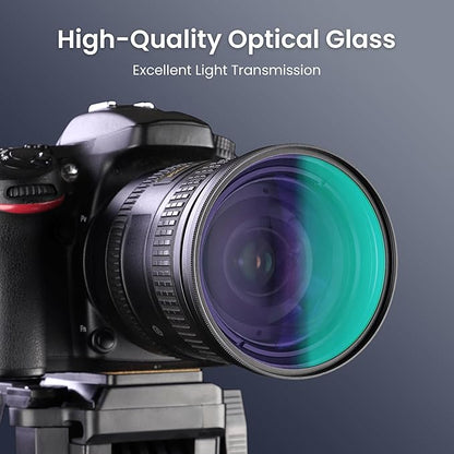 Walking Way 58mm Natural Night Filter for Light Pollution Reduction Nano-Coated Optical Glass for Night Sky/Astrophotography/Star Clarity Anti-Light Pollution Filter