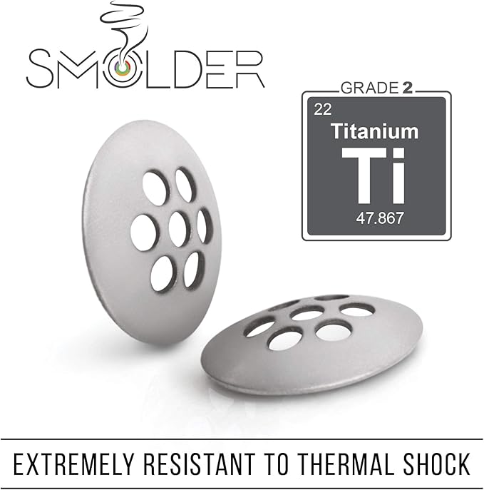 3/8 Inch (.375") Titanium Rigid Concave Filters - Utility Screens (5 Pack)