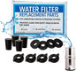 Impresa Gravity-Fed Water Filter Replacement Kit Compatible with Berkey, British Berkefeld Models - Silicone Water Filter Replacement Parts & Leak-Proof Seal