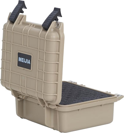 MEIJIA Portable All Weather IP67 Waterproof Protective Case,Hard Camera Case,Dry Case with Customizable Foam,Fit Use Of Drones,Camera,Equipments,10.62 x9.68x4.87inches