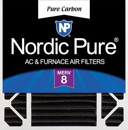 Nordic Pure 20x20x5 (Actual Size: 19 5/8 x 19 7/8 x 4 3/8) Honeywell/Lennox Replacement Odor Reduction Merv 8 Filter 1 PK