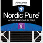 Nordic Pure 20x20x5 (Actual Size: 19 5/8 x 19 7/8 x 4 3/8) Honeywell/Lennox Replacement Odor Reduction Merv 8 Filter 1 PK