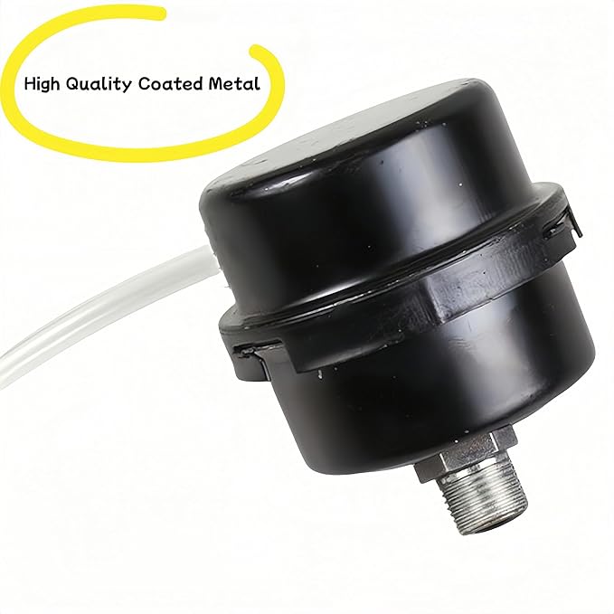 3/4"Thread Air Compressor Silencer Filter,20mm Metal Air Compressor Intake Filter and Noise Muffler,Air Compressor Replacement Parts for Generators,Blowers,Exhaust Ports