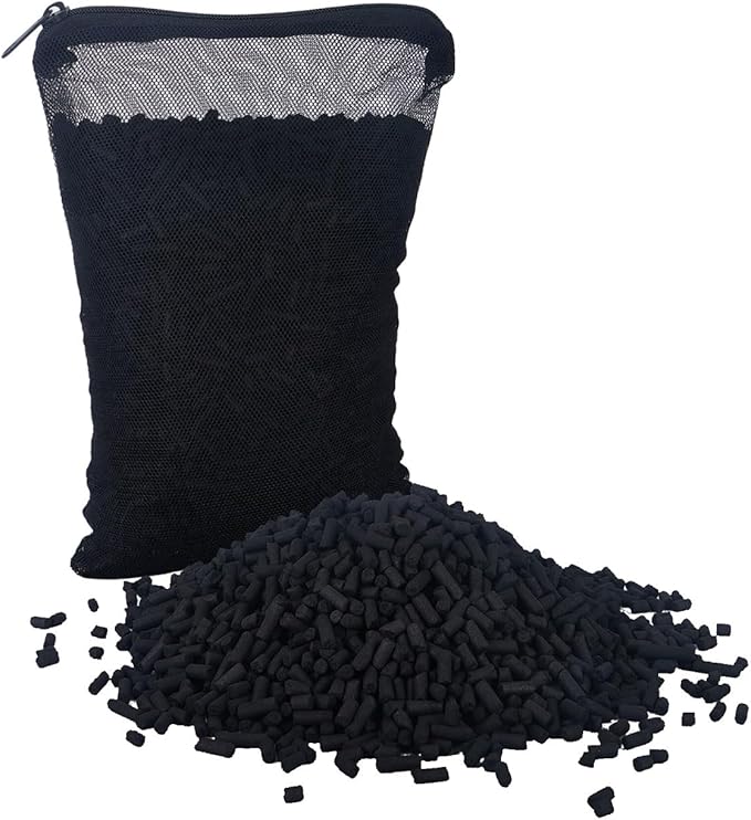 Activated Charcoal Vent Filter and Vent Sewer Refill, Compatible with 3", 2" or 1.5" Exhaust Pipe