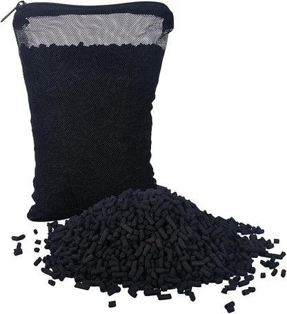Activated Charcoal Vent Filter and Vent Sewer Refill, Compatible with 3", 2" or 1.5" Exhaust Pipe
