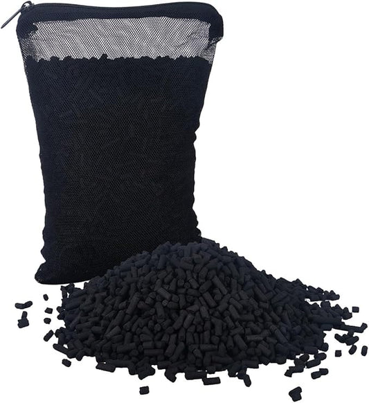 Activated Charcoal Vent Filter and Vent Sewer Refill, Compatible with 3", 2" or 1.5" Exhaust Pipe