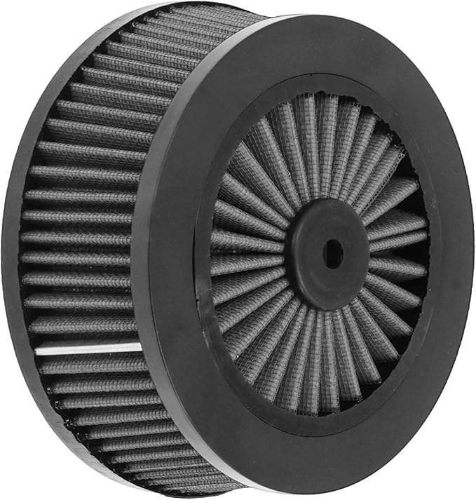 HDBUBALUS Motorcycle Air Filter Inner Element Fit for Harley Sportster Dyna Softail Touring 1 Pcs (Grey)