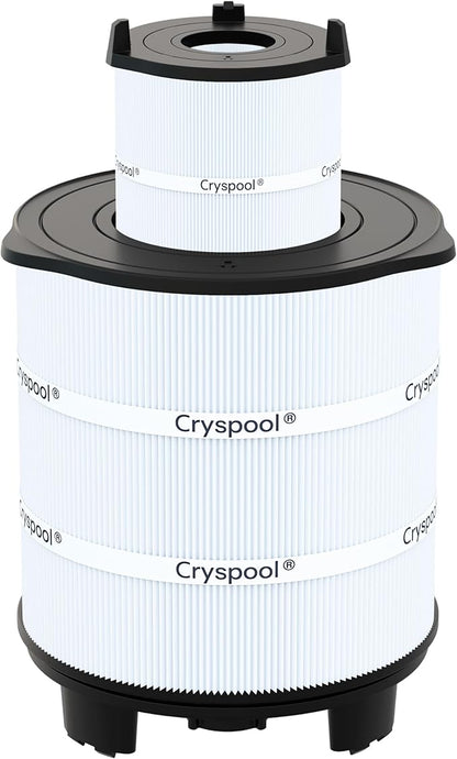 Cryspool S7M120 Inner&Outer Filter Compatible with System 3 S7M120, 25021-0200S & 25022-0201S, SR300, 300 Sq. Ft Pool Filter Cartridge, 1 Set