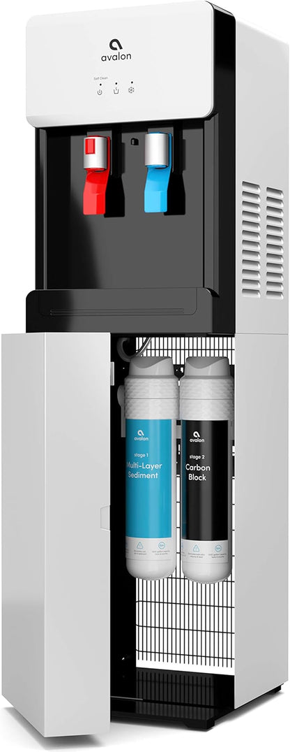 Avalon Genuine AVALONFILTER 2 Stage Replacement Filters Branded Bottleless Water Coolers, Patended, NSF Certified, 2 Count (Pack of 1), White