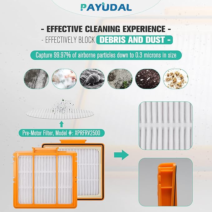 Replacement Parts For Shark AI AV2511AE AV2501S AV2610WA AV2501AE RV2502AE RV2610WA UR2500SR Ultra Robot Vacuum Cleaner Accessories Kit Main and Side Brush,Roller Brush Cover,HEPA Filter,Foam Filter