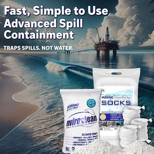 2-N-1 Water-Filtering | Super Absorbent & Encapsulant Spill Cleanup up to 216lbs, Commercial Poultry Bio-Waste, Spilled Liquids, Feed Moisture,Floor Maintenance & More, 1.5 Cu Ft Pack of 1