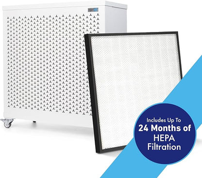 Smart Air (aka Smart Health) Blast Mini True H13 HEPA Replacement Filter – 99.97% Particle Filtration, Original Genuine Filter for Smart Air Blast Mini Air Purifier
