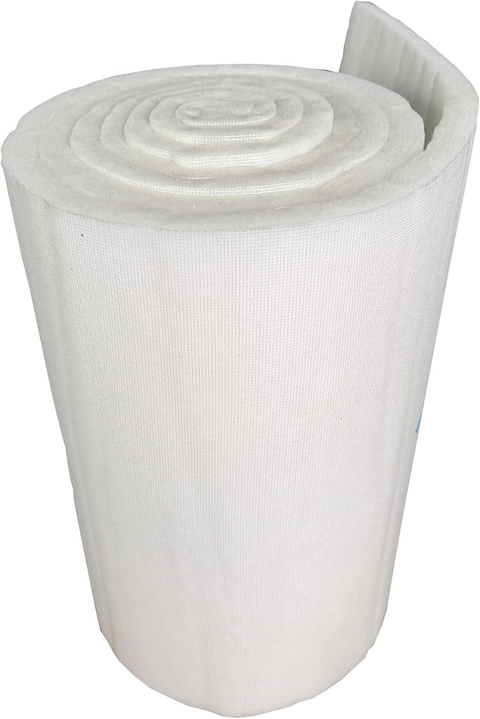 wioboy Paint Booth Ceiling Filter, Spray Booth Tacky Intake Filter for Down Draft Paint Booths (36" x 96" (7/case))