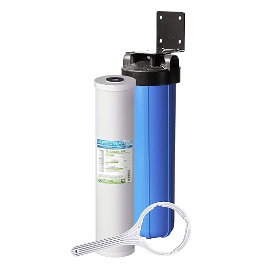 APEC Water Systems CB1-CAB20-BB APEC Whole House Carbon Water Filter with 20" BB Home Filtration System