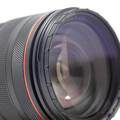 95mm X2 UV Filter for Camera Lenses - UV Protection Photography Filter with Lens Cloth - MRC8, Nanotec Coatings, Ultra-Slim, Traction Frame, Weather-Sealed by Breakthrough Photography