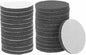HARFINGTON 24pcs Scrubber Scouring Pads 1200 Grits 4 Inch Drill Power Brush Hoop and Loop Surface Conditioning Disc Drill Scuffing Disc Scrub Pads for Home Kitchen Cleaning, Light Gray