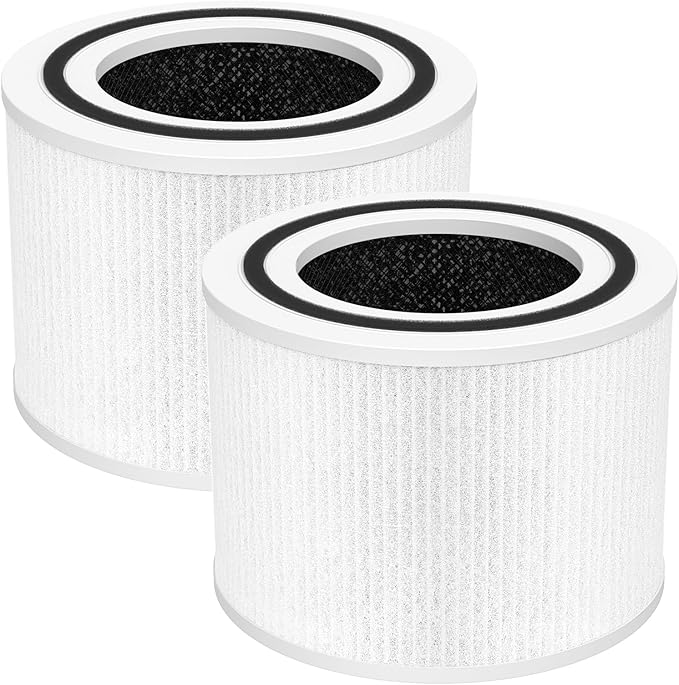Core P350 HEPA Filter for LEVOIT Core P350 Core 300 Core 300S Air Purifier, 3-in-1 HEPA and Activated Carbon Filter with ARC Formula, Replace Part #Core P350-RF, 2 Pack