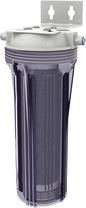 Aquatic Life Color Changing Deionization DI Resin for Hydroponic Reverse Osmosis Water Filter System RO Filtration Unit, Single Canister