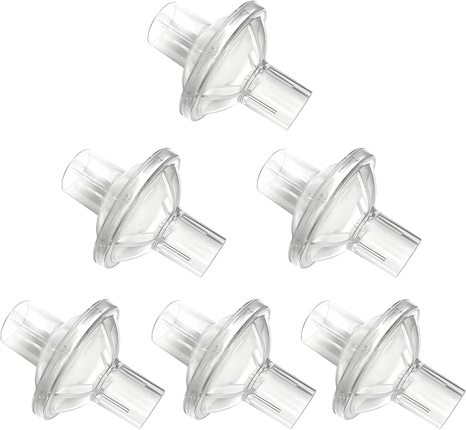 CPAP Filters - 6 PCS Universal CPAP Inline Filter for CPAP and BiPAP Machines Compatible with ResMed AirSense 10/11, CPAP Bacteria Filter for All 22mm & 25mm Tubing, CPAP Supplies