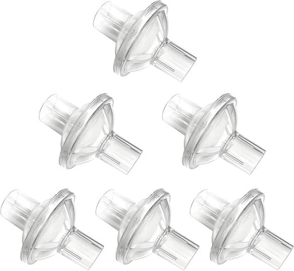 CPAP Filters - 6 PCS Universal CPAP Inline Filter for CPAP and BiPAP Machines Compatible with ResMed AirSense 10/11, CPAP Bacteria Filter for All 22mm & 25mm Tubing, CPAP Supplies