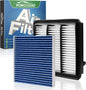 Cabin & Engine Air Filter Combo Fit for Honda CR-V CRV CR V 2023 2024 2025 2026 L4 1.5L (Not for Hybrid 2.0L) Activated Carbon Cabin Filter Replacement CF11182 17220-64A-A00 Car Accessories